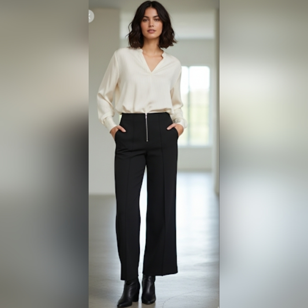 ARITZIA WILFRED HIGH WAIST WIDE LEG PANTS SIZE 0